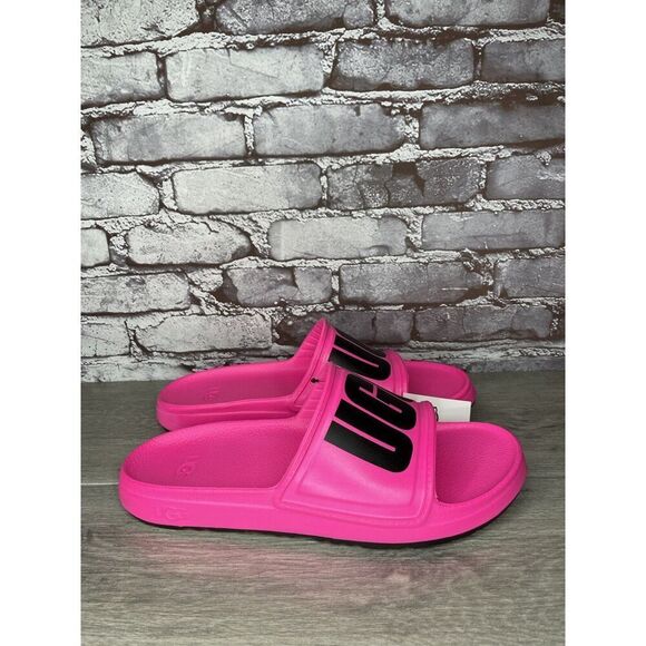 UGG WILCOX SLIDE Pink Rubber Light Waterproof Sport Sandals Men Sz 11M US/44EU main image 6